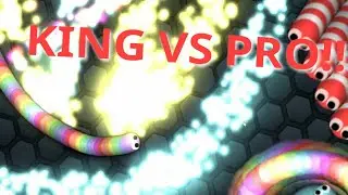 KING VS PRO!! 1 VS 50000 SNAKES // Slither.io gameplay // DOPE MOMENTS