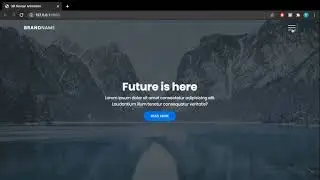 3D Navigation Bar Animation Using HTML, CSS, JavaScript - App Stack