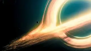 Interstellar Black Hole Scene #shorts #blackhole #movie #scene #space #science #physics