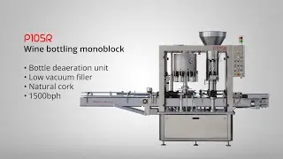 Automatic bottling line I SRAML Wine Filling monoblock P10SR