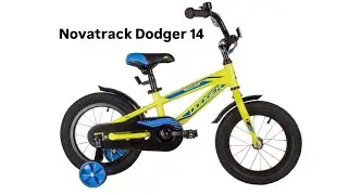 Обзор детского велосипеда Novatrack Dodger 14 🔥