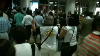RECEPÇÃO AOS HERÓIS: eram 01h36 de 29/08/2009