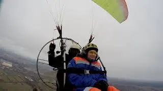 Видео: высокий полет на парамоторе с ProstoLeti.ru в Санкт-Петербурге