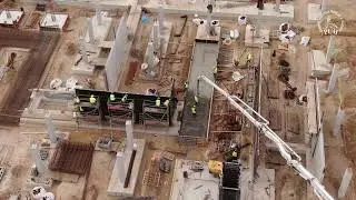 Budowa kompleksu kliniczno-dydaktyczno-badawczego - stan na MARZEC 2024