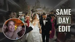 Vídeo de casamento entregue no mesmo dia para todos os convidados assistirem #minivlog