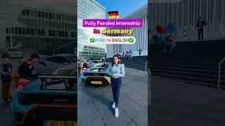 Fully Funded English Internship In Germany 🇩🇪 | Work In Germany | 
