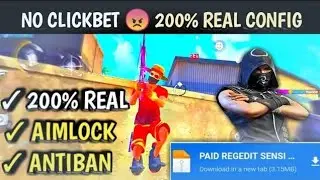 Free Fire Auto Headshot || Config File🎯🌠 Macro Aimbot + No Recoil Regedit ‼️ Headshot Config File ||