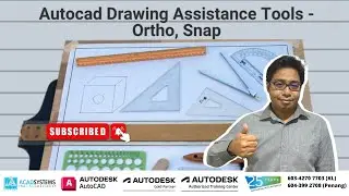 AutoCAD Drawing Assistance Tools – Ortho, Snap