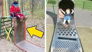 10 Playgrounds That Are Inappropriate For Kids