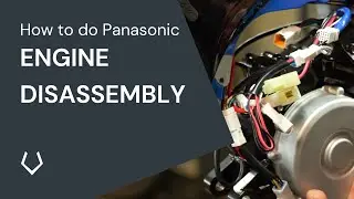 How to do Panasonic engine disassembly | Leader Fox