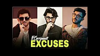 EXCUSES Ft. Carryminati edit || Carryminati Mix status || stars shorts