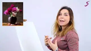Мастер-класс по акварели «Вишневые пионы» | Как нарисовать цветы пионы поэтапно