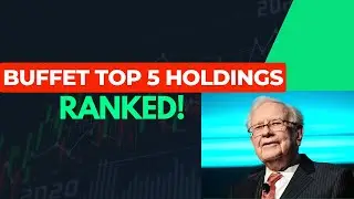 Warren Buffets top 5 Stocks ranked by value NOW!