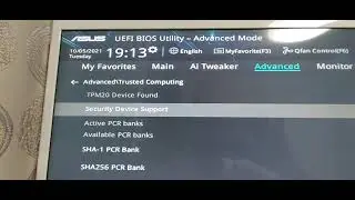 TPM 2.0 , asus prime b365m-a, windows 11