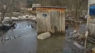 высокая вода в Заварзино