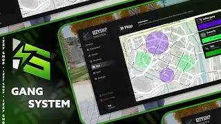 Izzy Advanced Gang System [ Fivem Management, Regions, Spray ]
