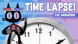 Time Lapse : Dancing Cat Animation