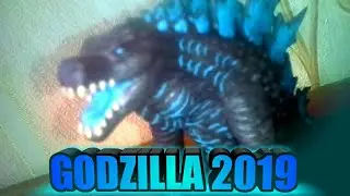 Годзилла 2019 из пластилина|Годзилла 2 Король Монстров