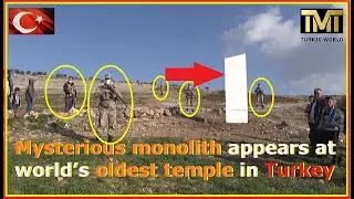 The Mysterious monolith appears at world’s oldest temple in Turkey