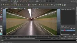 Simple Camera Projection in Maya