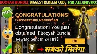 FREE FIRE REDEEM CODE - September 20, 2024