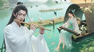 Chinese Zen Music: Bamboo Flute , Erhu & Guzheng | Deep Sleep & Insomnia Relief 