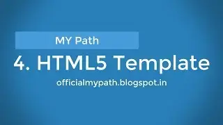 4. HTML5 Document Template || Latest 2018
