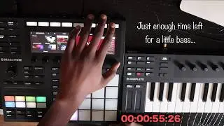 5 Minute Beat Challenge | Maschine Mk3 and Komplete Start