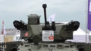 БТР-82АТ с новым боевым модулем 