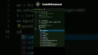 A Logo Design Program Using Python Turtle 🐢 | 