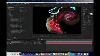 Displace tests with Gaussian Splatting AE plugin