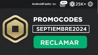 Codigos que te Dan Robux GRATIS✅️en Roblox SEPTIEMBRE 2024