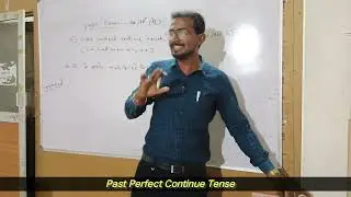 How To Use Past Perfect Continue Tense