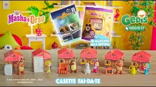 Masha e Orso Casette fai-da-te IN EDICOLA!