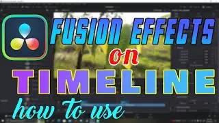 Fusion Davinci Resolve | Zoom Transition | Davinci Resolve Transitions Tutorial | Hindi