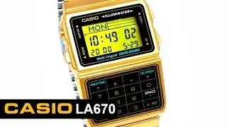 Reloj Casio Retro DBC611G Dorado - CompraFacil.mx