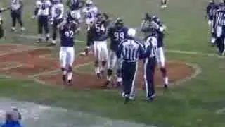 Bears Defense Scores Safety Against New Orlean Saints