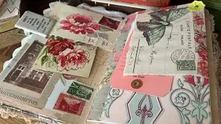 #junkjournalsept 2024 Journaling Session: Color