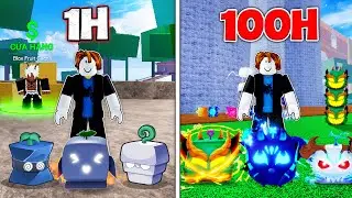 100H Random 1000 Trái Ác Quỷ Siêu Xịn Trong Blox Fruits