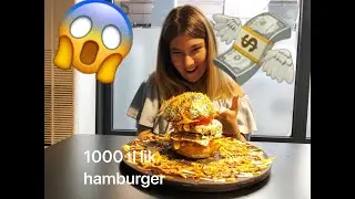 TÜRKİYE’NİN EN PAHALI HAMBURGERİNİ DENEDİM | ALTIN HAMBURGER | ÇEKİLİŞ VAR!