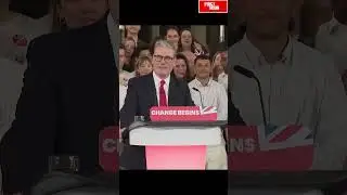 Keir Starmer Promises "National Renewal" as New UK Prime Minister #firsthour #news #uk #election