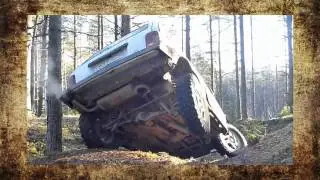 #75. Нива ломает деревья в лесу [ТЮНИНГ 4x4]