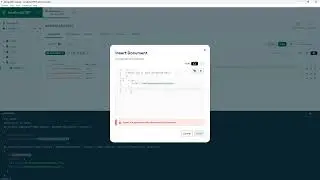 Insert Into Mongo DB