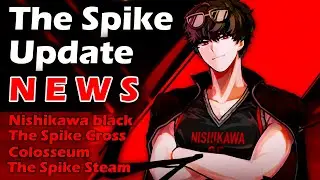 The Spike Update - News. Nishikawa Black. The Spike Cross. New A+ rank. Volleyball 3x3