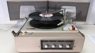 PHILIPS STEREO - portable record player (record changer)