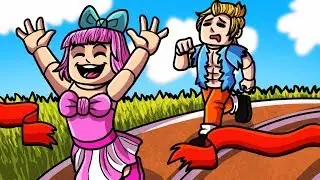 Roblox: OWNING PAT IN SPEED RACE!