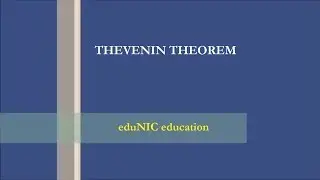 Thevenin theorem for circuit analysis