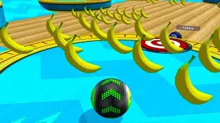 Going Balls Super Speedrun Gameplay - Banana frenzy