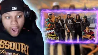 DAVIS SINGING NOW??? | AMP FRESHMEN CYPHER 2024 Reaction
