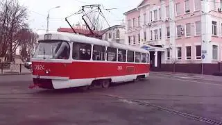 Донецк Трамвай Маршрут 9,10/ Tram Donetsk Route 9,10